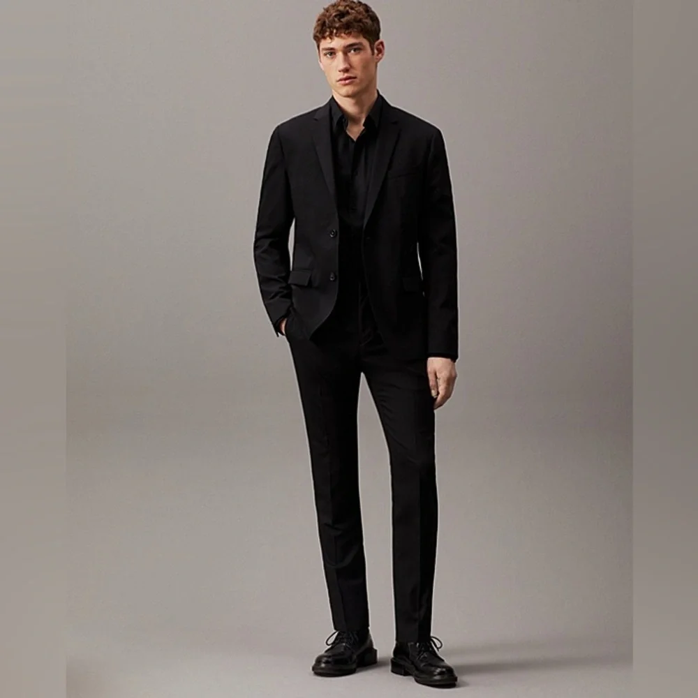 NWOT Calvin Klein Slim Stretch Wool Suit Jacket